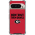 University of Georgia How Bout Them Dawgs Pixel 9/9 Pro Clear Case