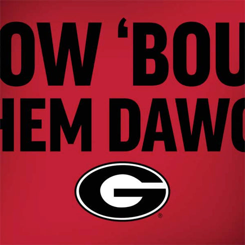 University of Georgia How Bout Them Dawgs PlayStation 4 Gold Wireless Headset Skin