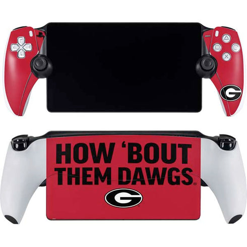 University of Georgia How Bout Them Dawgs PlayStation PS5 Skins