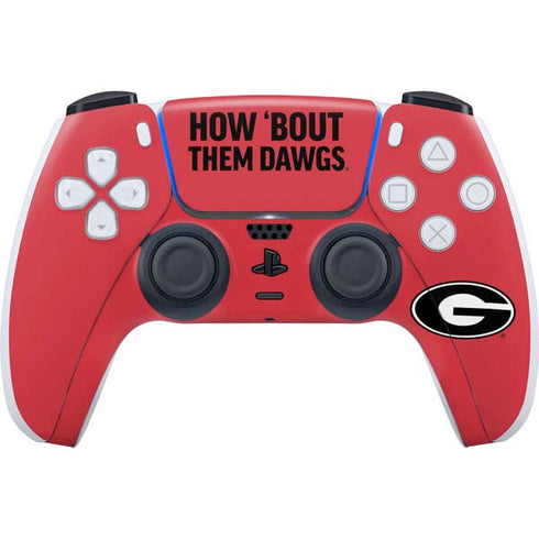 University of Georgia How Bout Them Dawgs PlayStation PS5 Skins