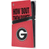 University of Georgia How Bout Them Dawgs PS5 Pro Console Skin