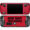 University of Georgia How Bout Them Dawgs Steam Deck Handheld Gaming Computer OLED Skin