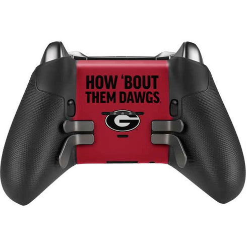 University of Georgia How Bout Them Dawgs Xbox Elite Wireless Controller Series 2 Skin
