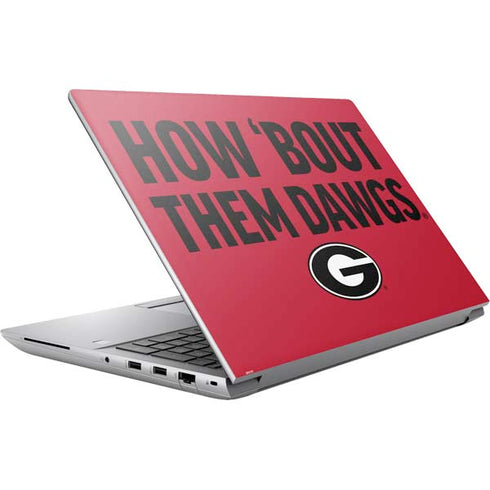 University of Georgia How Bout Them Dawgs HP ZBook Fury 16 G10 Skin