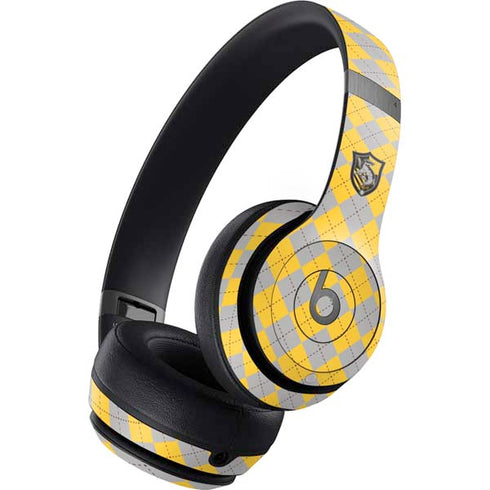 Wizarding World Harry Potter Hufflepuff Crest Beats Solo 4 Wireless Headphones Skin