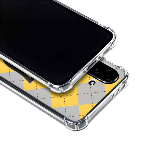 Wizarding World Harry Potter Hufflepuff Crest Galaxy A36 5G Clear Case