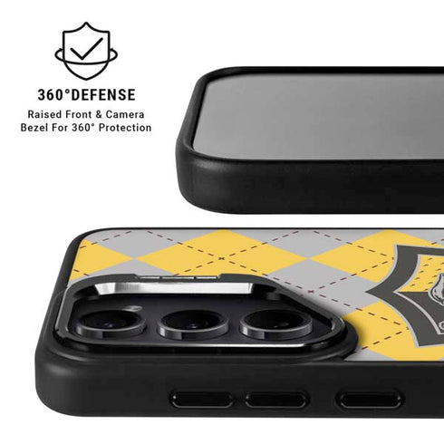 Wizarding World Harry Potter Hufflepuff Crest Galaxy S24 FE Kickstand Case