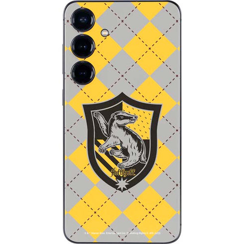 Wizarding World Harry Potter Hufflepuff Crest Galaxy S25 Plus Skin