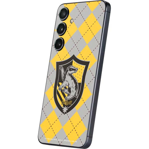 Wizarding World Harry Potter Hufflepuff Crest Galaxy S25 Skin