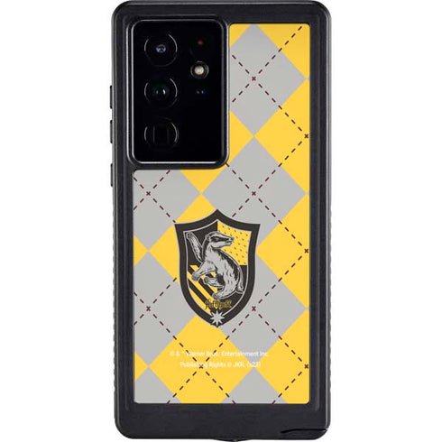 Wizarding World Harry Potter Hufflepuff Crest Galaxy S24 Ultra Waterproof Case