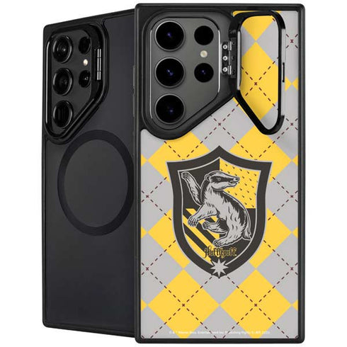 Wizarding World Harry Potter Hufflepuff Crest Galaxy S26 Ultra Kickstand Case