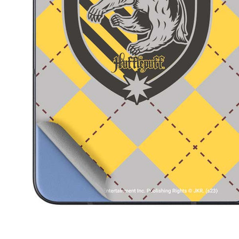 Wizarding World Harry Potter Hufflepuff Crest Galaxy Z Fold5 5G Skin