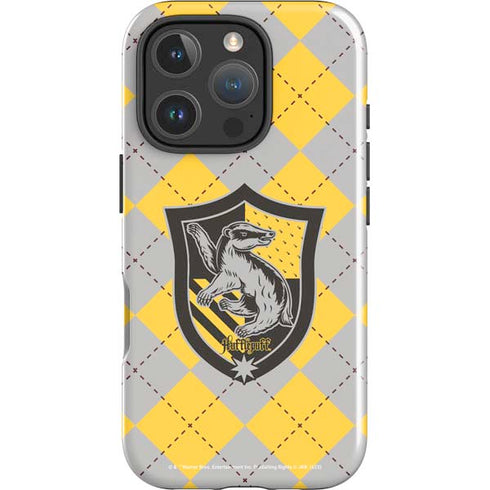 Wizarding World Harry Potter Hufflepuff Crest iPhone 16 Pro Impact Case