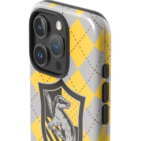 Wizarding World Harry Potter Hufflepuff Crest iPhone 16 Pro Max Impact Case
