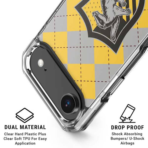 Wizarding World Harry Potter Hufflepuff Crest iPhone 17 Air Clear Case