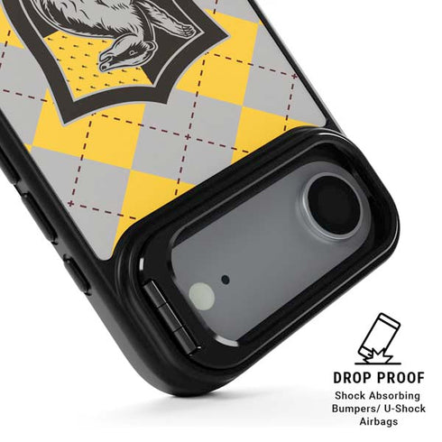 Wizarding World Harry Potter Hufflepuff Crest iPhone 17 Air Kickstand Case