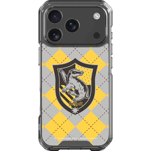 Wizarding World Harry Potter Hufflepuff Crest iPhone 17 Pro Clear Case