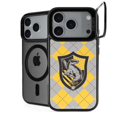 Wizarding World Harry Potter Hufflepuff Crest iPhone 17 Pro Max Kickstand Case