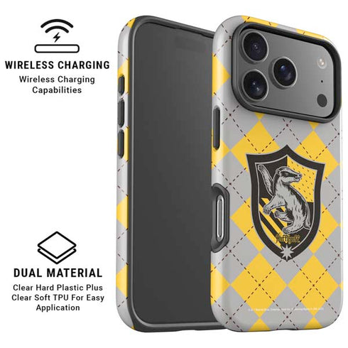 Wizarding World Harry Potter Hufflepuff Crest iPhone 17 Pro Max Magsafe Impact Case