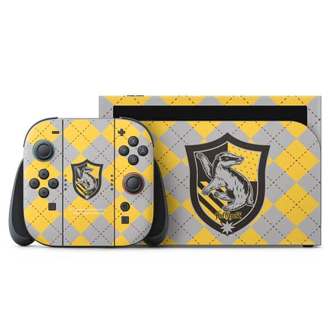 Wizarding World Harry Potter Hufflepuff Crest Nintendo Skins