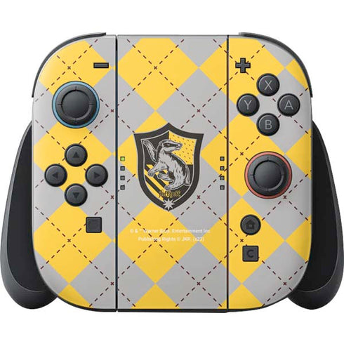 Wizarding World Harry Potter Hufflepuff Crest Nintendo Switch 2 (2025) Joy-Con Controller Skin
