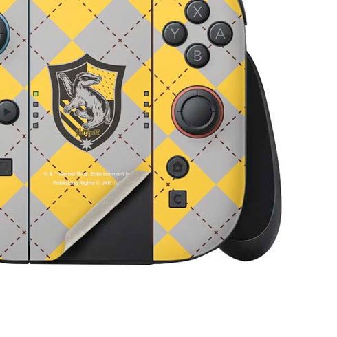Wizarding World Harry Potter Hufflepuff Crest Nintendo Switch 2 (2025) Joy-Con Controller Skin