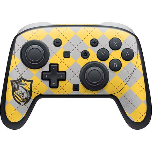 Wizarding World Harry Potter Hufflepuff Crest Nintendo Switch 2 (2025) Pro Controller Skin