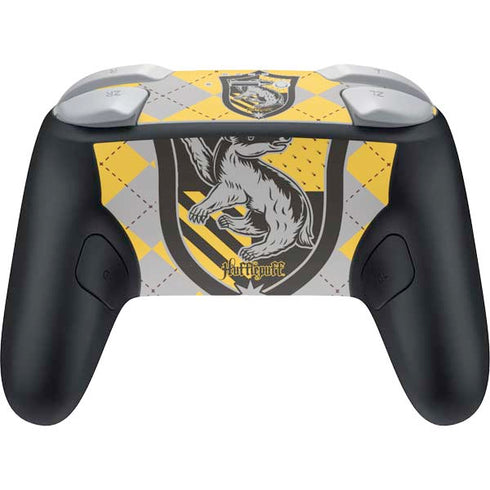 Wizarding World Harry Potter Hufflepuff Crest Nintendo Switch 2 (2025) Pro Controller Skin
