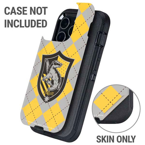 Wizarding World Harry Potter Hufflepuff Crest Otterbox Defender iPhone Skin