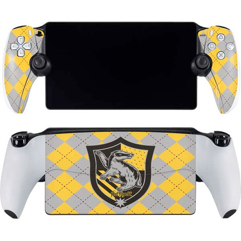 Wizarding World Harry Potter Hufflepuff Crest PlayStation Portal Remote Player Skin