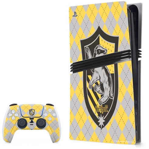 Wizarding World Harry Potter Hufflepuff Crest PlayStation PS5 Skins
