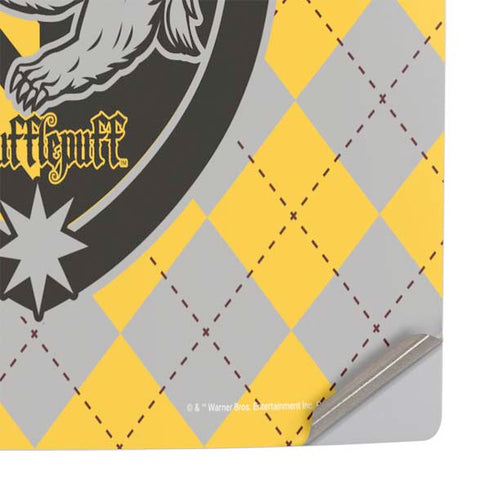 Wizarding World Harry Potter Hufflepuff Crest PS5 Pro Console Skin
