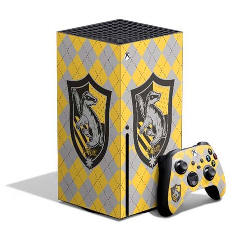 Wizarding World Harry Potter Hufflepuff Crest Xbox Series X Bundle Skin