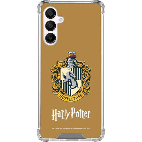 Wizarding World Harry Potter Hufflepuff House Crest Galaxy A16 5G Clear Case