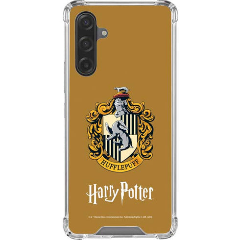 Wizarding World Harry Potter Hufflepuff House Crest Galaxy A17 Clear Case