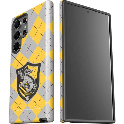 Wizarding World Harry Potter Hufflepuff Crest Galaxy S23 Ultra Pro Case