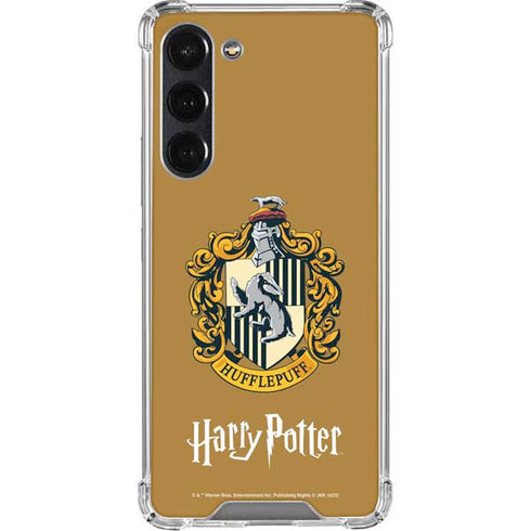 Wizarding World Harry Potter Hufflepuff House Crest Galaxy S24 FE Clear Case