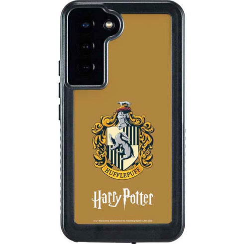 Wizarding World Harry Potter Hufflepuff House Crest Galaxy S24 Plus Waterproof Case