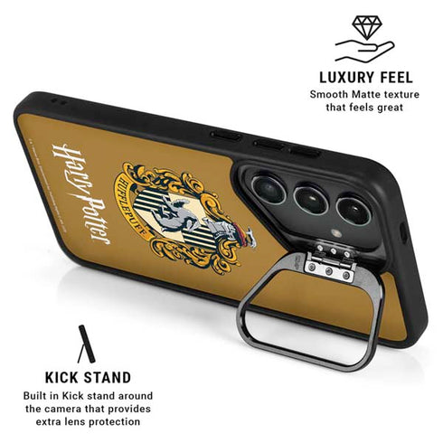 Wizarding World Harry Potter Hufflepuff House Crest Galaxy S24 Ultra Kickstand Case