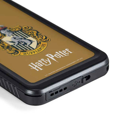 Wizarding World Harry Potter Hufflepuff House Crest Galaxy S24 Waterproof Case