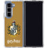 Wizarding World Harry Potter Hufflepuff House Crest Galaxy Z Fold5 5G Clear Case