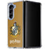 Wizarding World Harry Potter Hufflepuff House Crest Galaxy Z Fold5 5G Clear Case