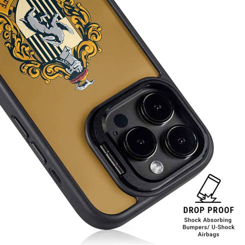 Wizarding World Harry Potter Hufflepuff House Crest iPhone 13 Pro Kickstand Case