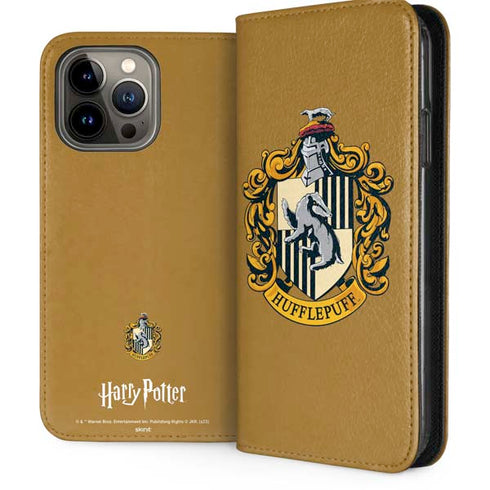 Wizarding World Harry Potter Hufflepuff House Crest iPhone 13 Pro Max Folio Case