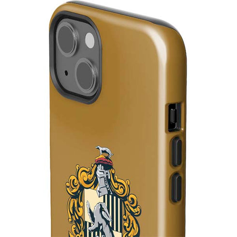 Wizarding World Harry Potter Hufflepuff House Crest iPhone 15 Impact Case