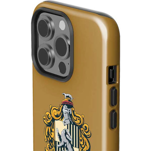 Wizarding World Harry Potter Hufflepuff House Crest iPhone 15 Pro Impact Case