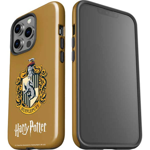Wizarding World Harry Potter Hufflepuff House Crest iPhone 15 Pro Impact Case
