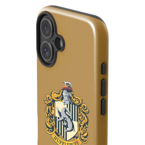 Wizarding World Harry Potter Hufflepuff House Crest iPhone 16 Plus Impact Case