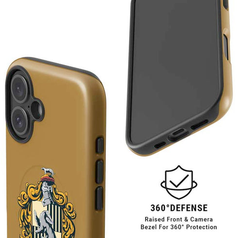 Wizarding World Harry Potter Hufflepuff House Crest iPhone 16 Plus Magsafe Impact Case