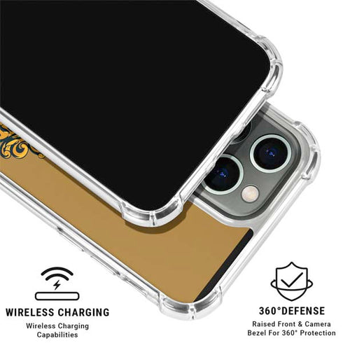 Wizarding World Harry Potter Hufflepuff House Crest iPhone 16 Pro Clear Case